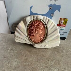 Fratelli Fanciullacci Ceramic Cameo Plaque napkin nail holder organizer 🙋‍♀️